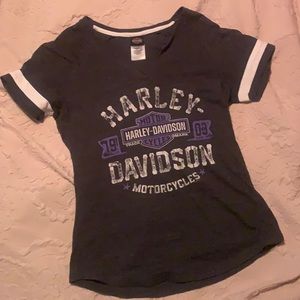 Women’s 3/4 sleeve Harley-Davidson t-shirt size MD
